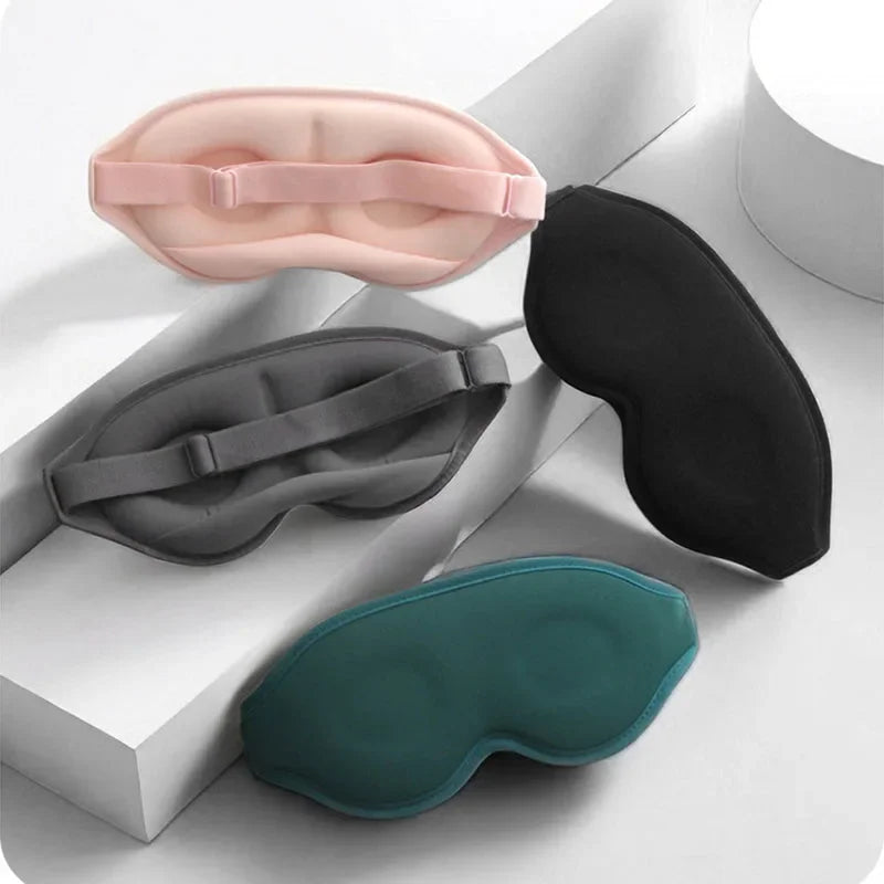 3D Contoured Sleep Mask – 100% Light Blocking